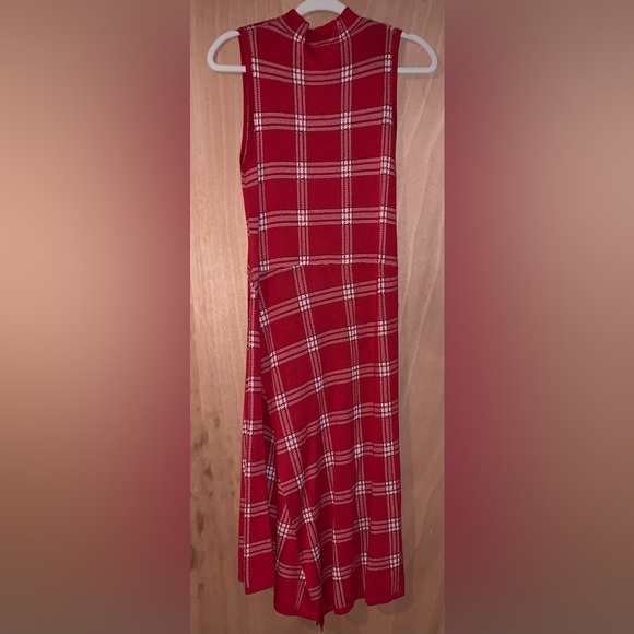 Cute Fall Plaid Sweater Dress - Picture 1 of 10